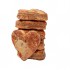 Dolci Impronte – Fatti a Mano Maldamore - Confezione 6 Scatole Biscotti Frolla con Carruba - 250 gr