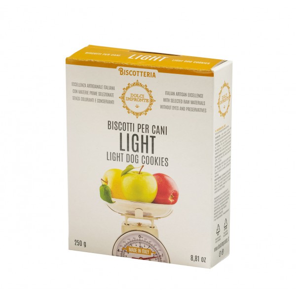 Dolci Impronte - Confezione 6 Scatole Biscotti Light -250gr