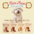 Dolci Impronte - Fatti a Mano Miestelle - Confezione 6 Scatole Biscotti Frolla con Carruba - 250 gr