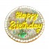 Dolci Impronte - Funny Round Birthday Cake - 115g
