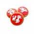 Dolci Impronte - 2 Iced Biscuits - Mini Pizzas - 34g