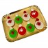 Dolci Impronte Tray | 8 Christmas Balls Red and Green 270g