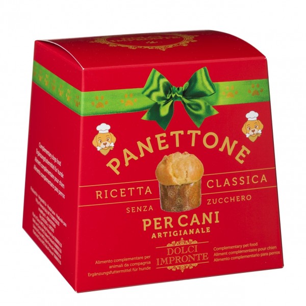 Dolci Impronte - Scatola Panettone 110g  Confezione 6 Pezzi
