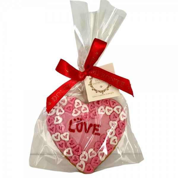 Dolci Impronte - Pack of 3 Pieces - Millecuori Love Biscuit - 97g