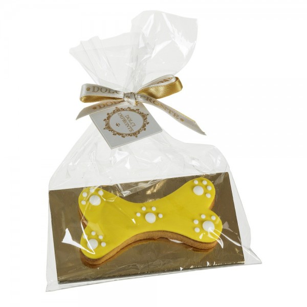 Dolci Impronte | Confezione 3 sacchetti Small Bone  Giallo 40gr