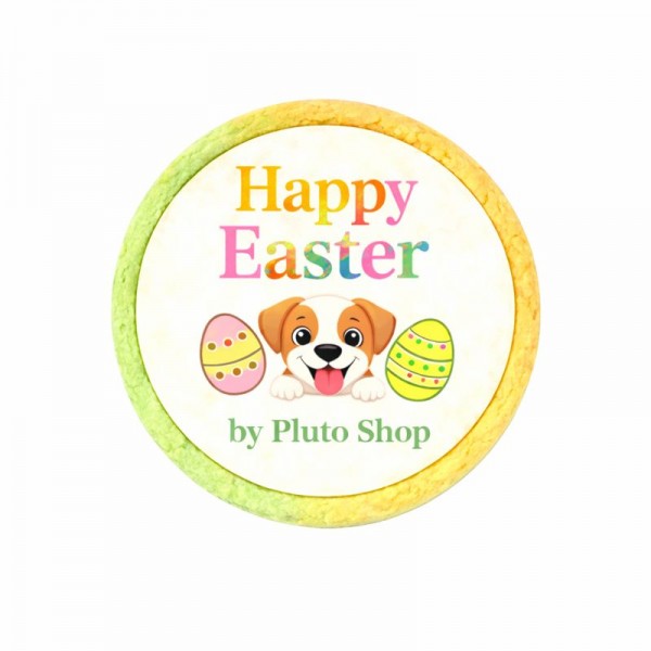 Dolci Impronte – Customisable Decorated Easter Biscuit Round 32 g
