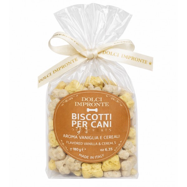 Dolci Impronte | I Piccolini Cereals and Vanilla Biscuits 180 g  3-bag pack