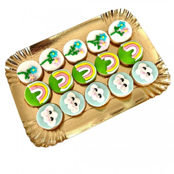 Dolci Impronte | Tray 15 Summer Cupcakes 290 g