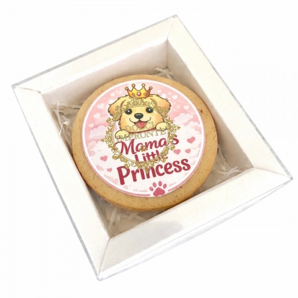 Dolci Impronte | Little Princess Rosa Biscotto 30g Confezione 5 Scatole