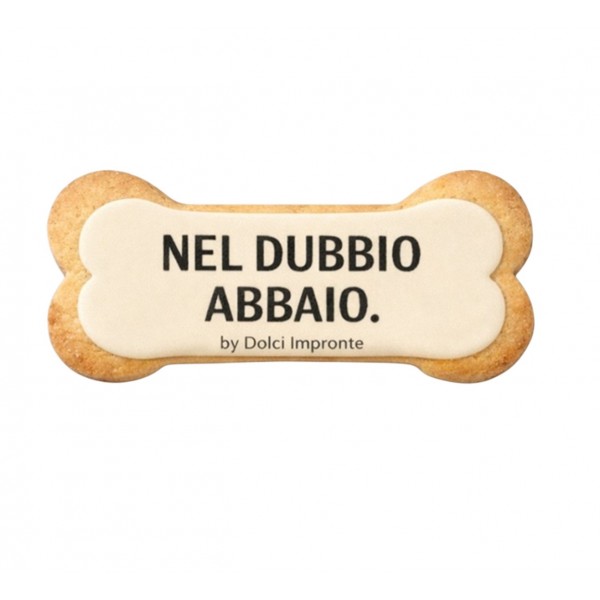Dolci Impronte | Iconic Collection NEL DUBBIO ABBAIO Osso 76g