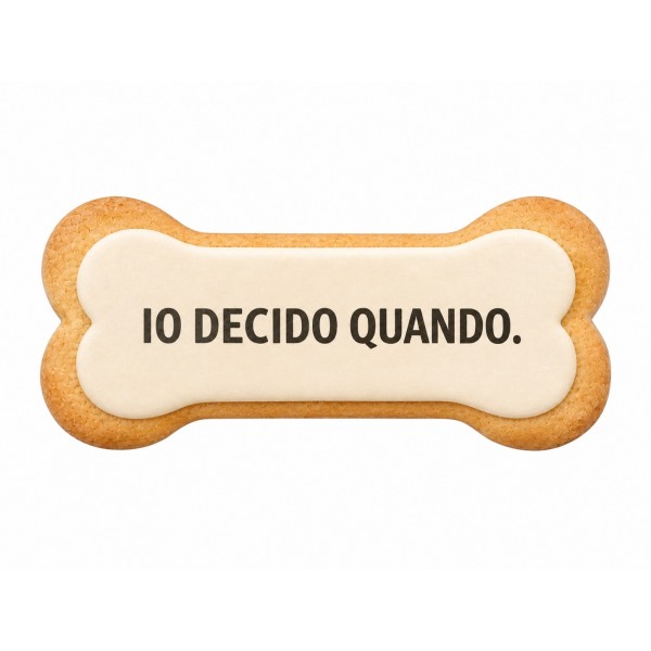 Dolci Impronte | Iconic Collection IO DECIDO QUANDO  Osso 76g