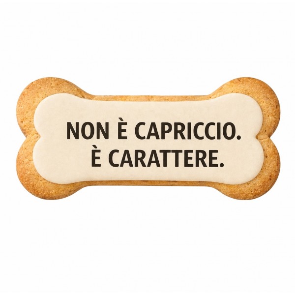 Dolci Impronte |Iconic Collection NON E' CAPRICCIO E' CARATTERE Osso 76g