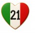 Dolci Impronte | Events Collection Biscotto Celebrativo Scudetto 21 80g Confezione tre pezzi