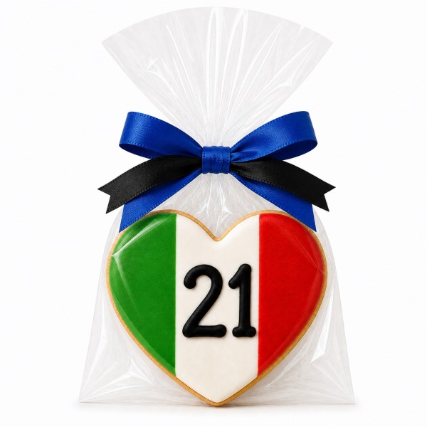 Dolci Impronte | Events Collection Celebratory Biscuit – 21st Championship Title 80g Pack of three pieces