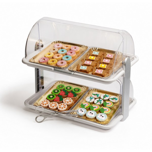 Dolci Impronte - Display 4 Vassoi Pasticceria