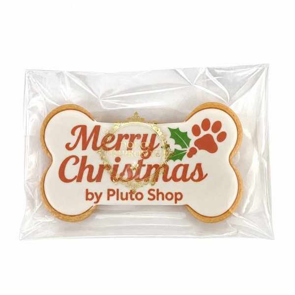 Dolci Impronte | Customizable decorated Christmas biscuit 41g (pack 30pcs)
