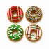 Dolci Impronte | Christmas Gift Box with 4 Mini Donuts 55 g.  Pack 2 pcs