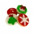 Dolci Impronte | Tray of 12 Cupcakes with Christmas Designs 230 g
