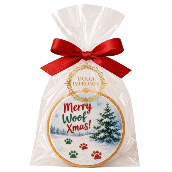 Dolci Impronte| Biscotto natalizio cialda alimentare ORME 42g 3 Confezioni