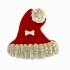 Dolci Impronte | Cappello Babbo Natale  con osso 42g   3 Confezioni