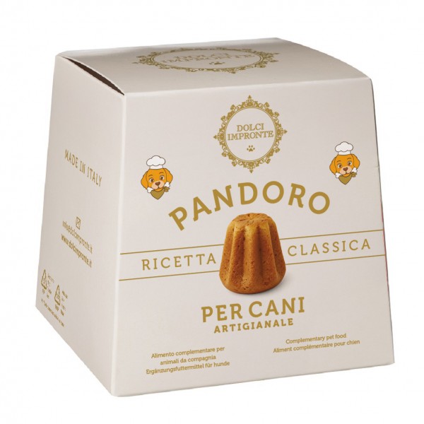 Dolci Impronte | Artisan Pandoro in Gift Box 100 g – 4 Boxes – LIMITED EDITION