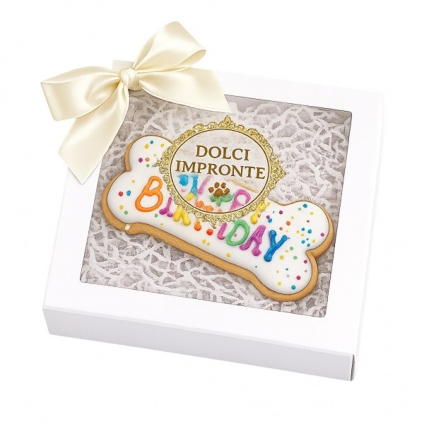 Dolci Impronte | Funny Happy Birthday Bone 95 gr  2 Confezioni  S08