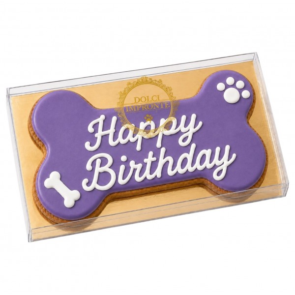 Dolci Impronte | Birthday Bone  LILAC – 85 g. (Pack 3pcs) S9