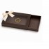 Dolci Impronte | Cofanetto Wengè  Cuore decorato 95 gr 2 Confezioni  S05