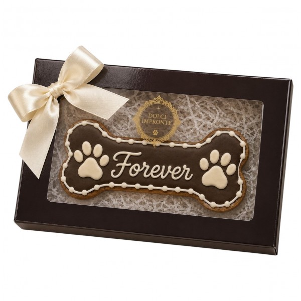 Dolci Impronte | Cofanetto Wengè Osso Forever decorato 70 gr   2 Confezioni S05