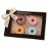 Dolci Impronte | Cofanetto Wengè 4 Donuts 55g  2 Confezioni   S05