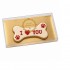 Dolci Impronte | I Love You Bone Biscuit in Gift Box 3  (Pack 3pcs)   S06