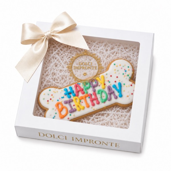Dolci Impronte | Funny Happy Birthday Bone 95 gr  2 Confezioni  S08