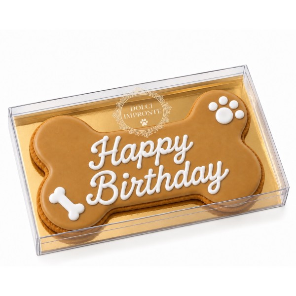 Dolci Impronte | Birthday Bone Caramel – 85 g. (Pack 3pcs)  S10